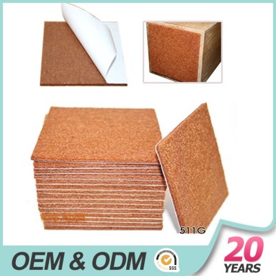 different shape self-stick felt pads for Hard Surfaces